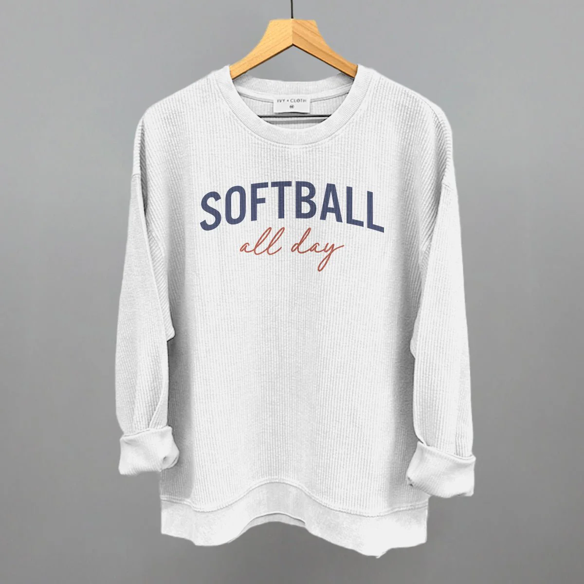 Softball All Day (Script) T-Shirt - Image 34