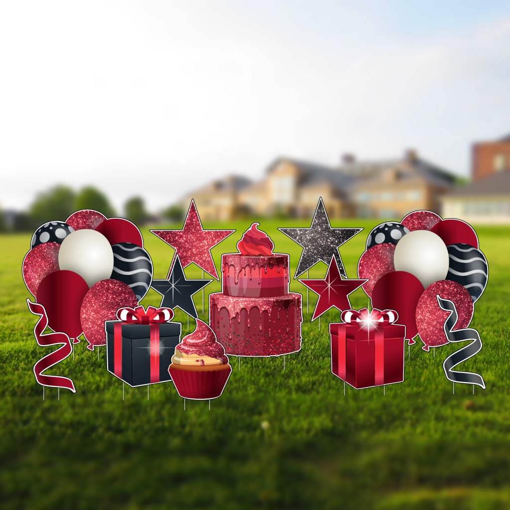 Birthday Flair Yard Decoration Accessories - Image 12