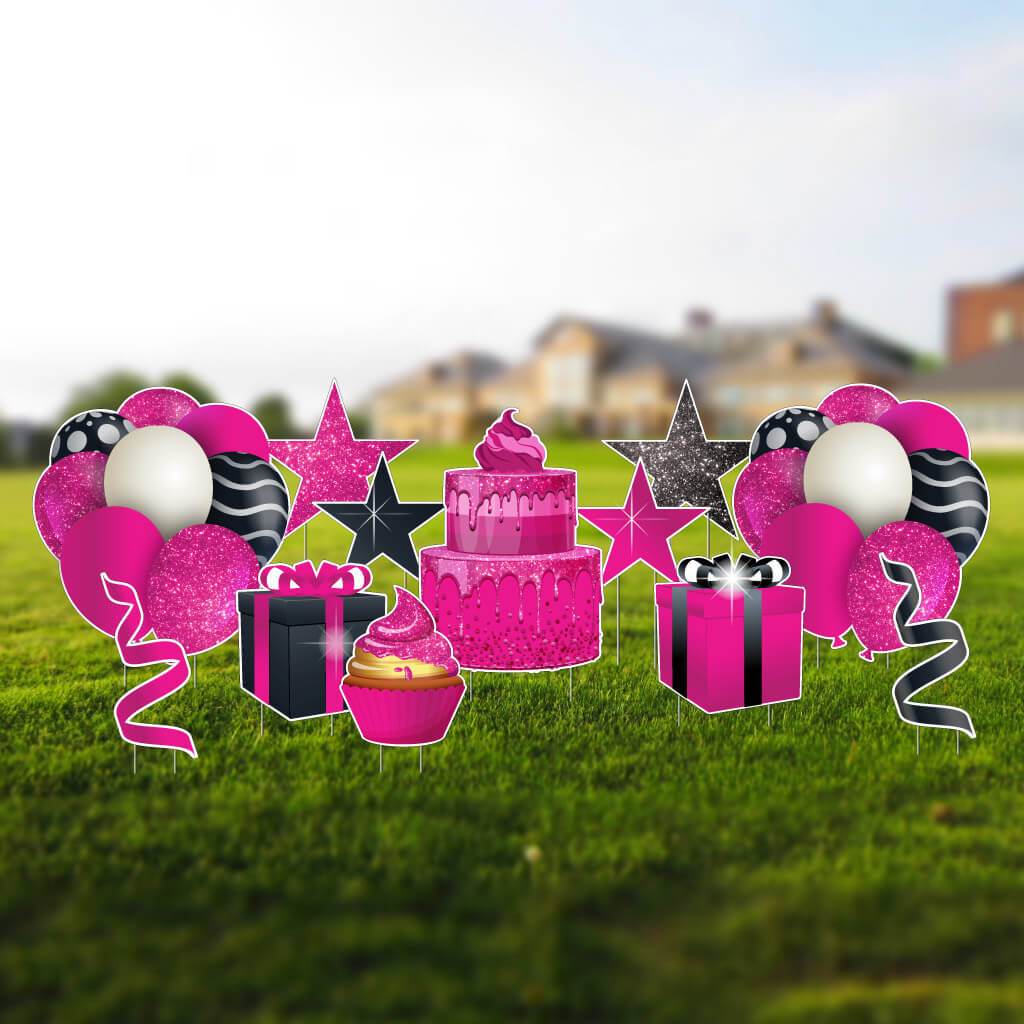 Birthday Flair Yard Decoration Accessories - Image 15