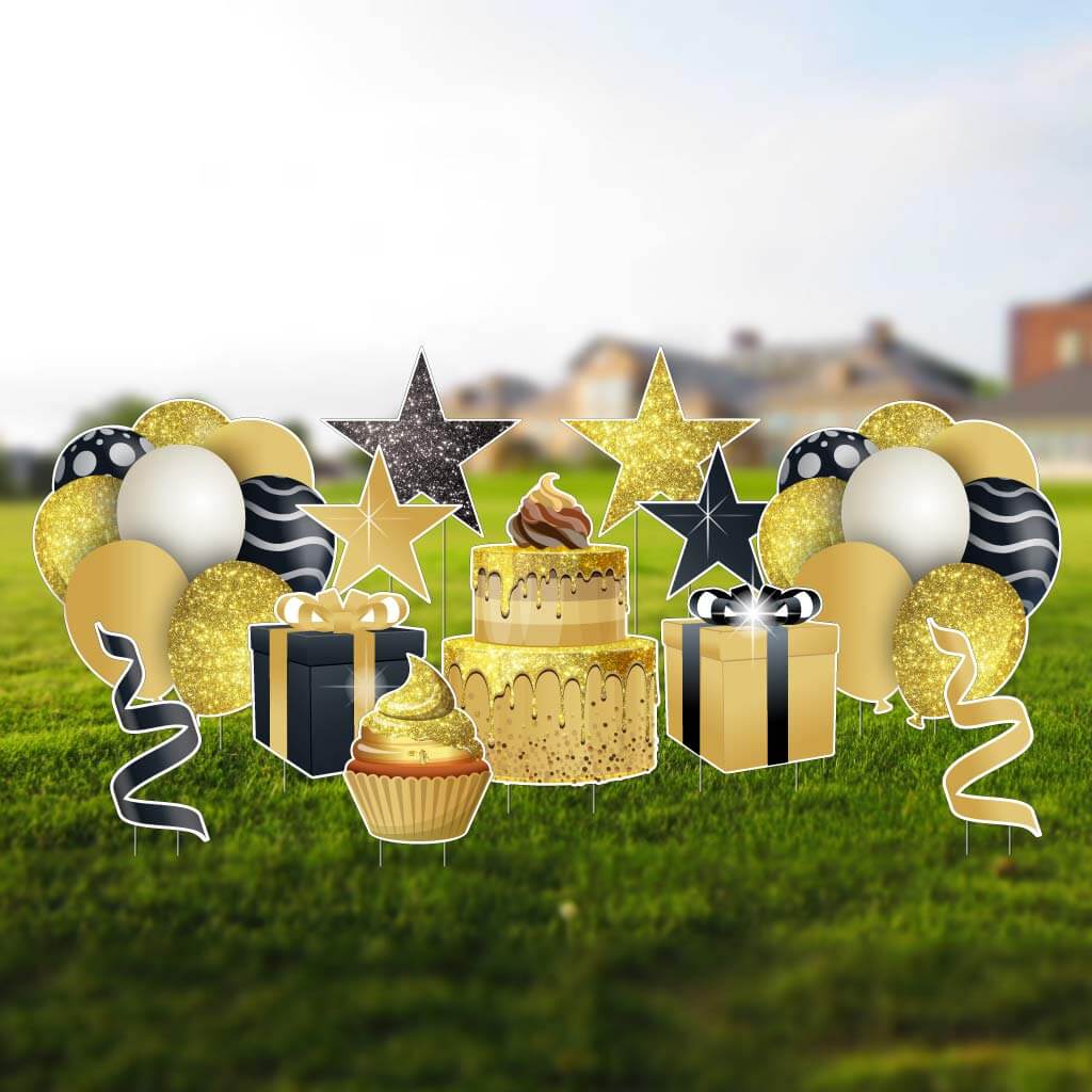 Birthday Flair Yard Decoration Accessories - Image 9