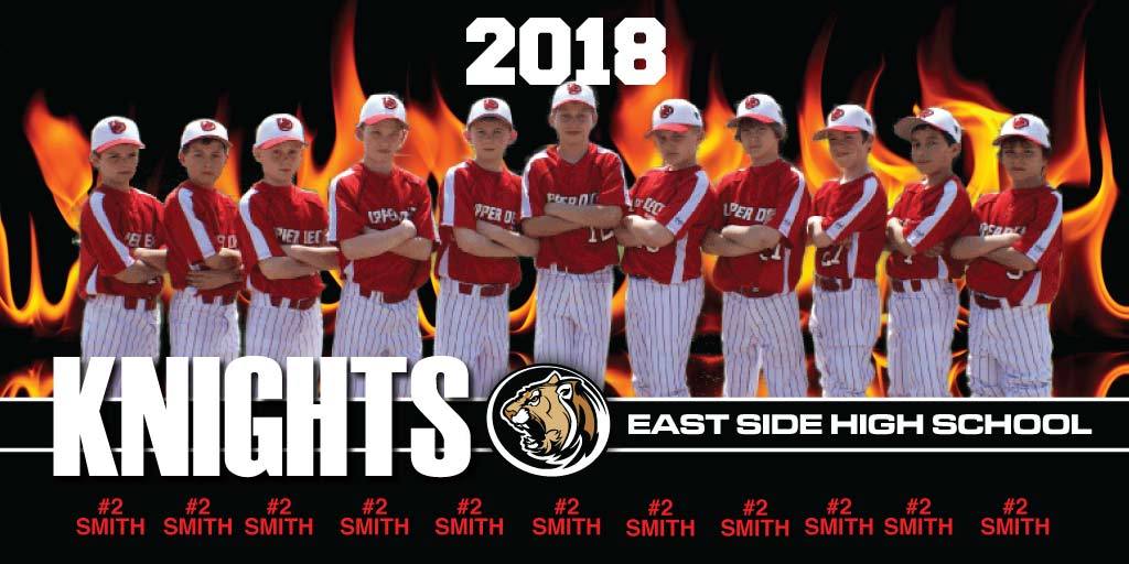 Custom Cutout Team Photo Banner - Image 6