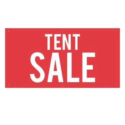 Tent Sale Banner & Yard Signs Set - Image 2