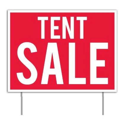 Tent Sale Banner & Yard Signs Set - Image 3
