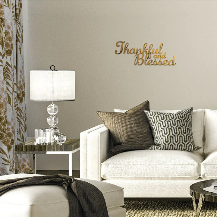 Thankful and Blessed Hand Painted Wall Decor - Image 5