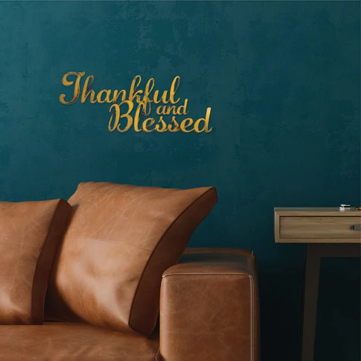 Thankful and Blessed Hand Painted Wall Decor - Image 7