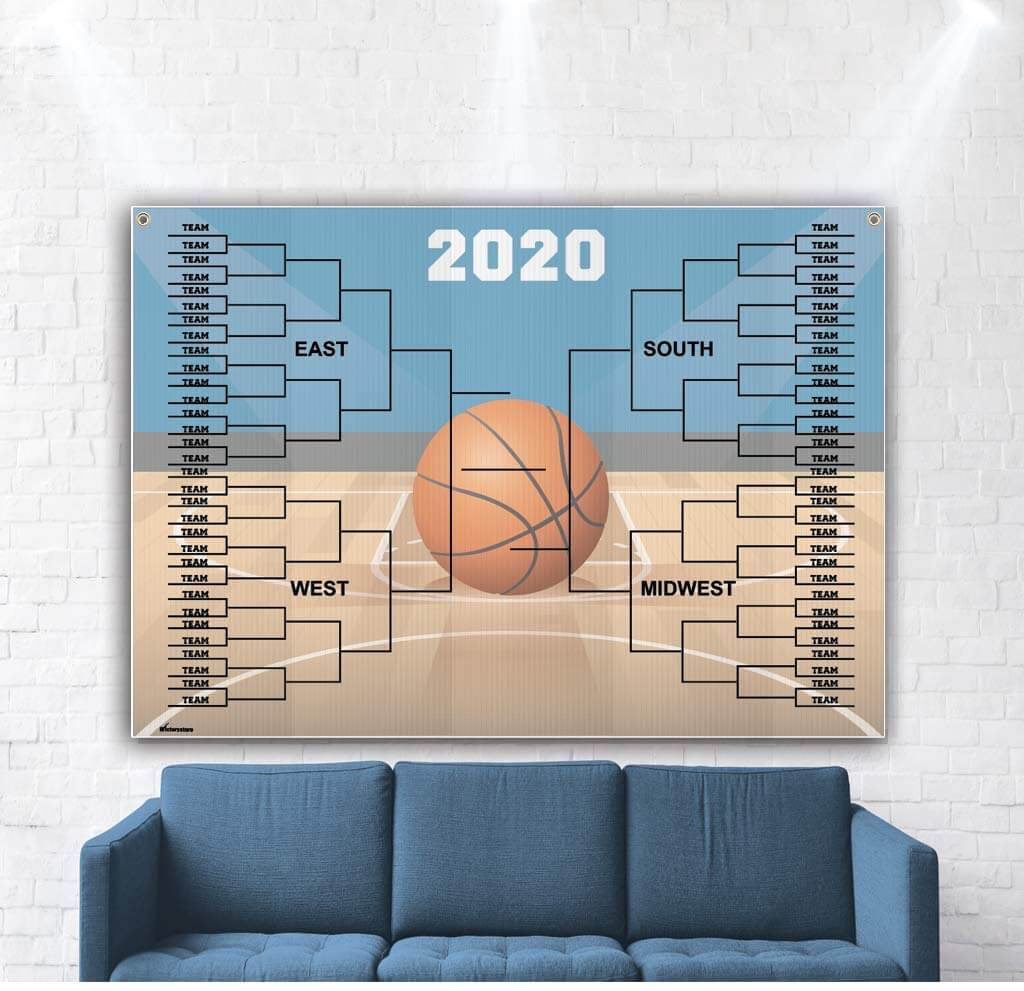 2024 NCAA Men's National Basketball Tournament 64-Team Bracket - Image 2