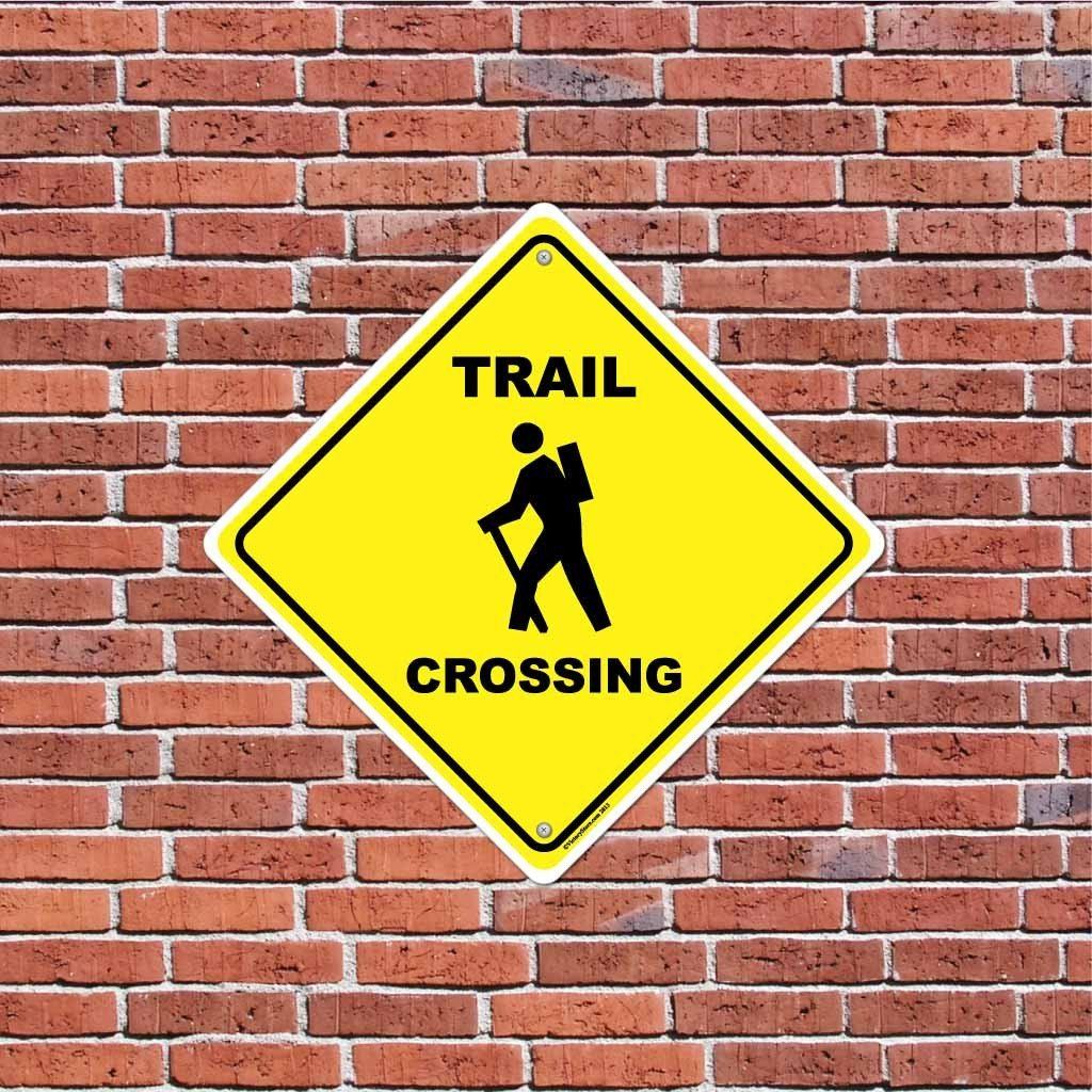 Trail Crossing Sign or Sticker - Image 3