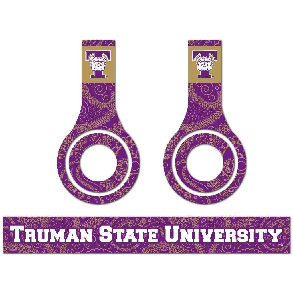 Truman State University Set of 3 Patterns Skins for Beats Solo HD - Image 3