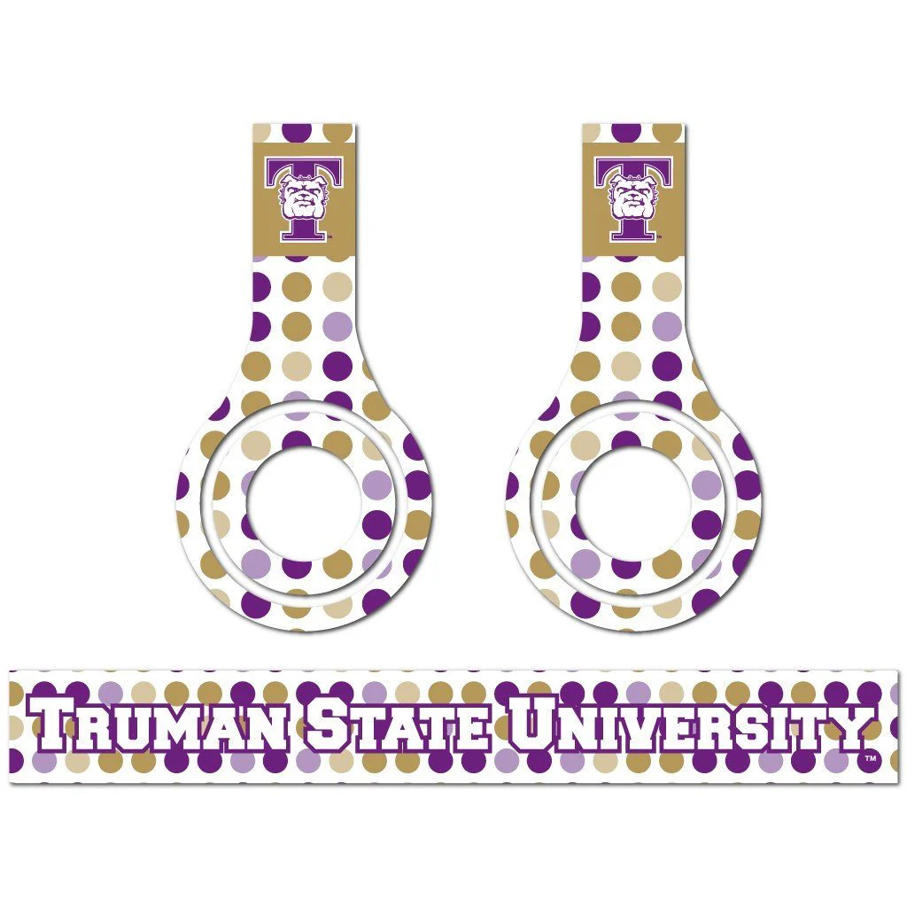 Truman State University Set of 3 Patterns Skins for Beats Solo HD - Image 4