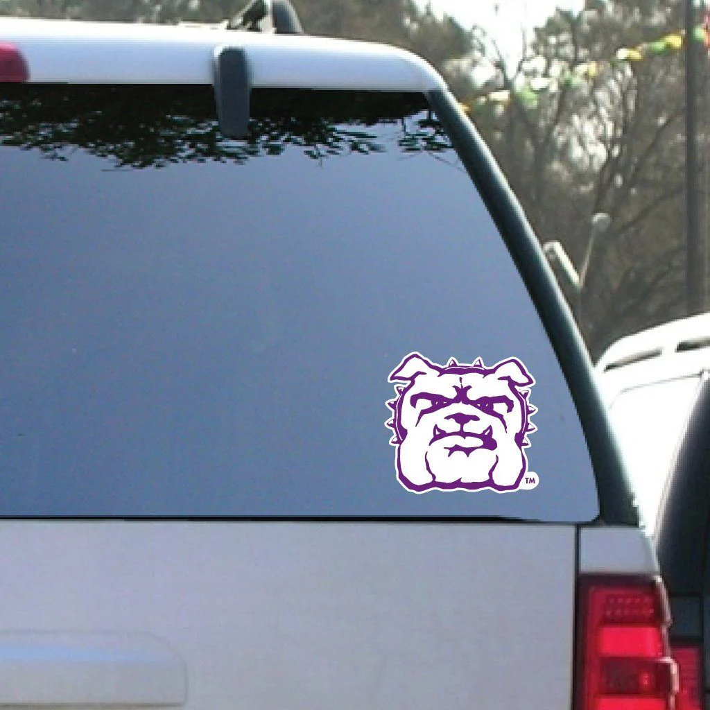 Truman State University Bulldog Window Decal Set of 2