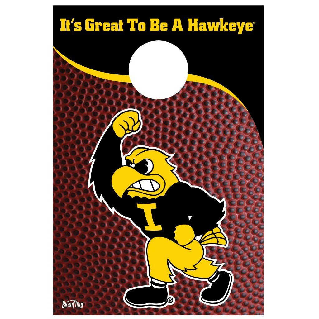 Iowa Hawkeyes Football Cornhole Bag Toss - Image 4