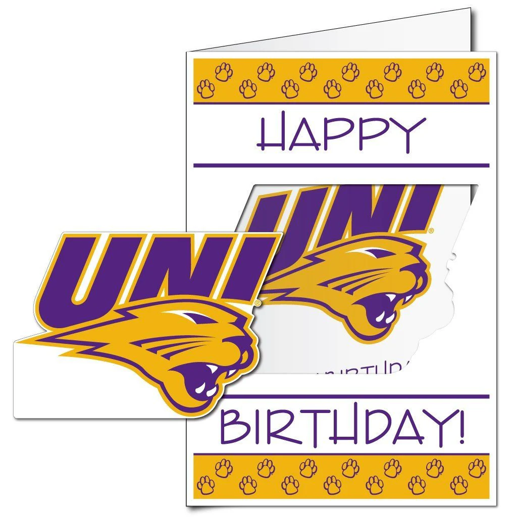 2'x3' Giant UNI Birthday Greeting Card & Yard Sign - Image 4