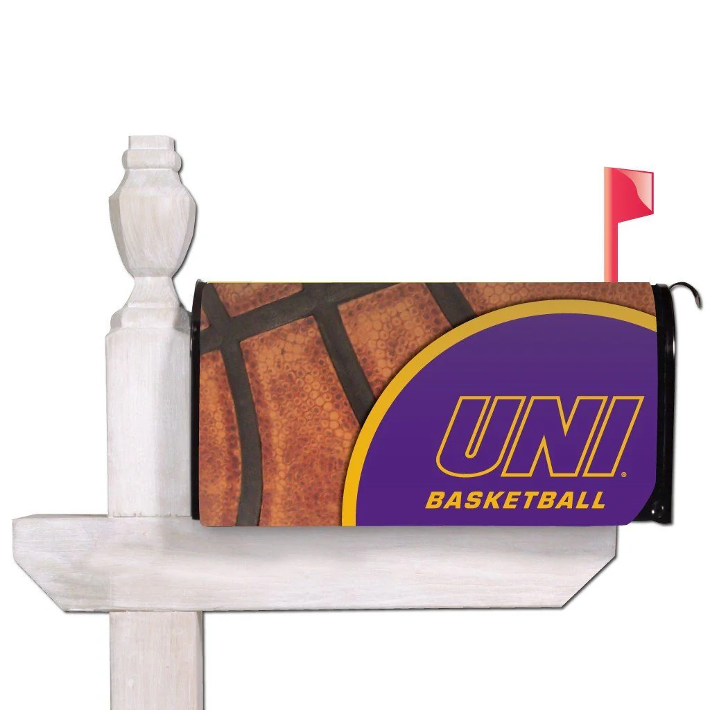 University of Northern Iowa Basketball Magnetic Mailbox Cover