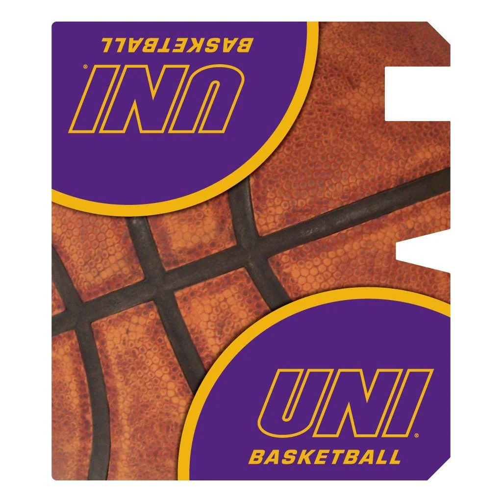 University of Northern Iowa Basketball Magnetic Mailbox Cover - Image 2