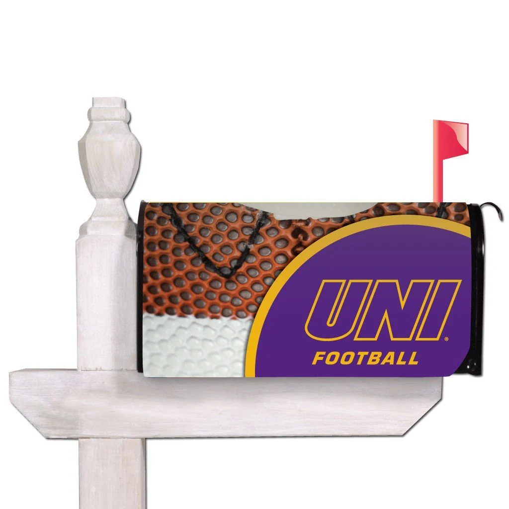 University of Northern Iowa Football Magnetic Mailbox Cover