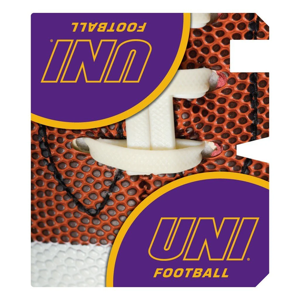 University of Northern Iowa Football Magnetic Mailbox Cover - Image 2