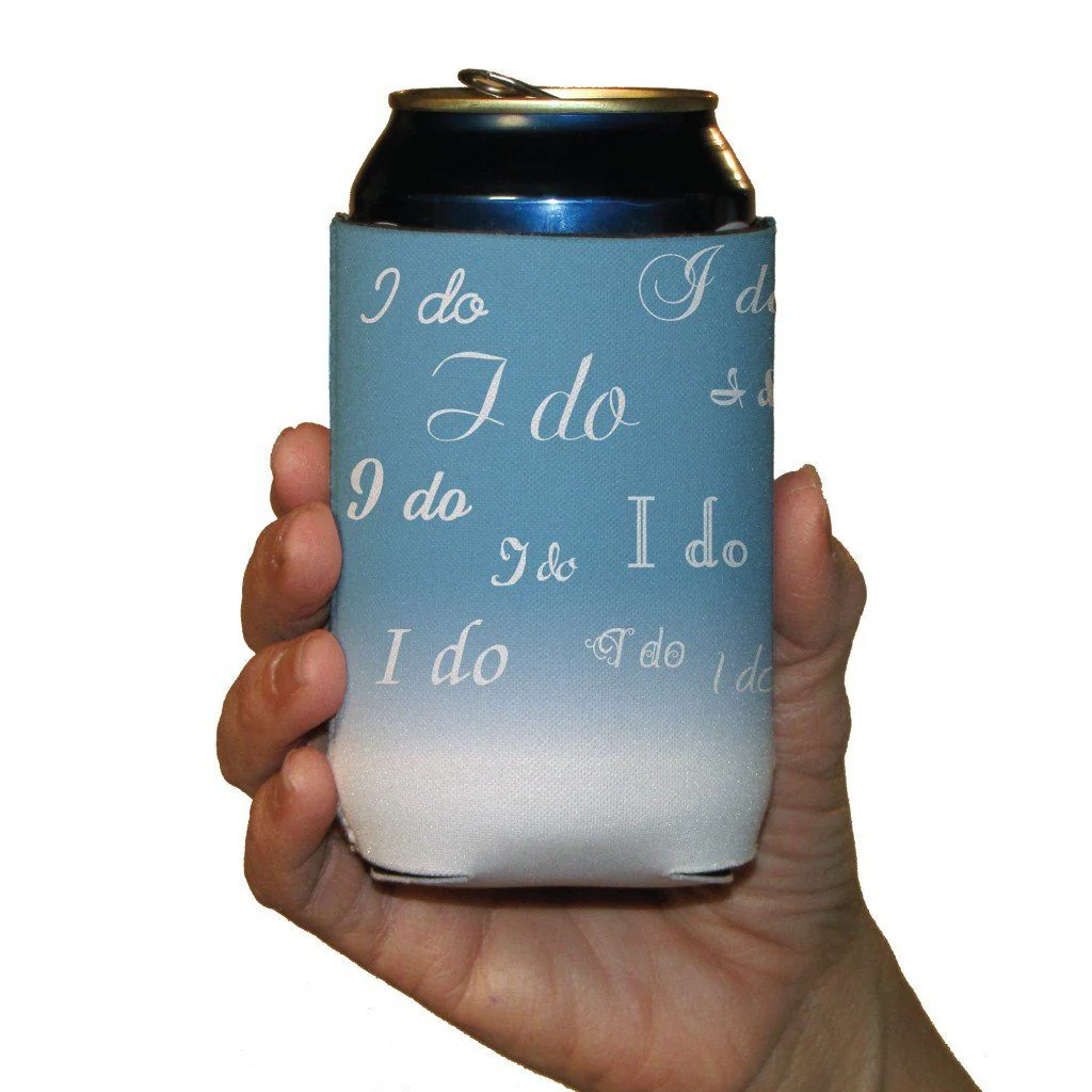 Wedding Themed Can Cooler Set - Image 3