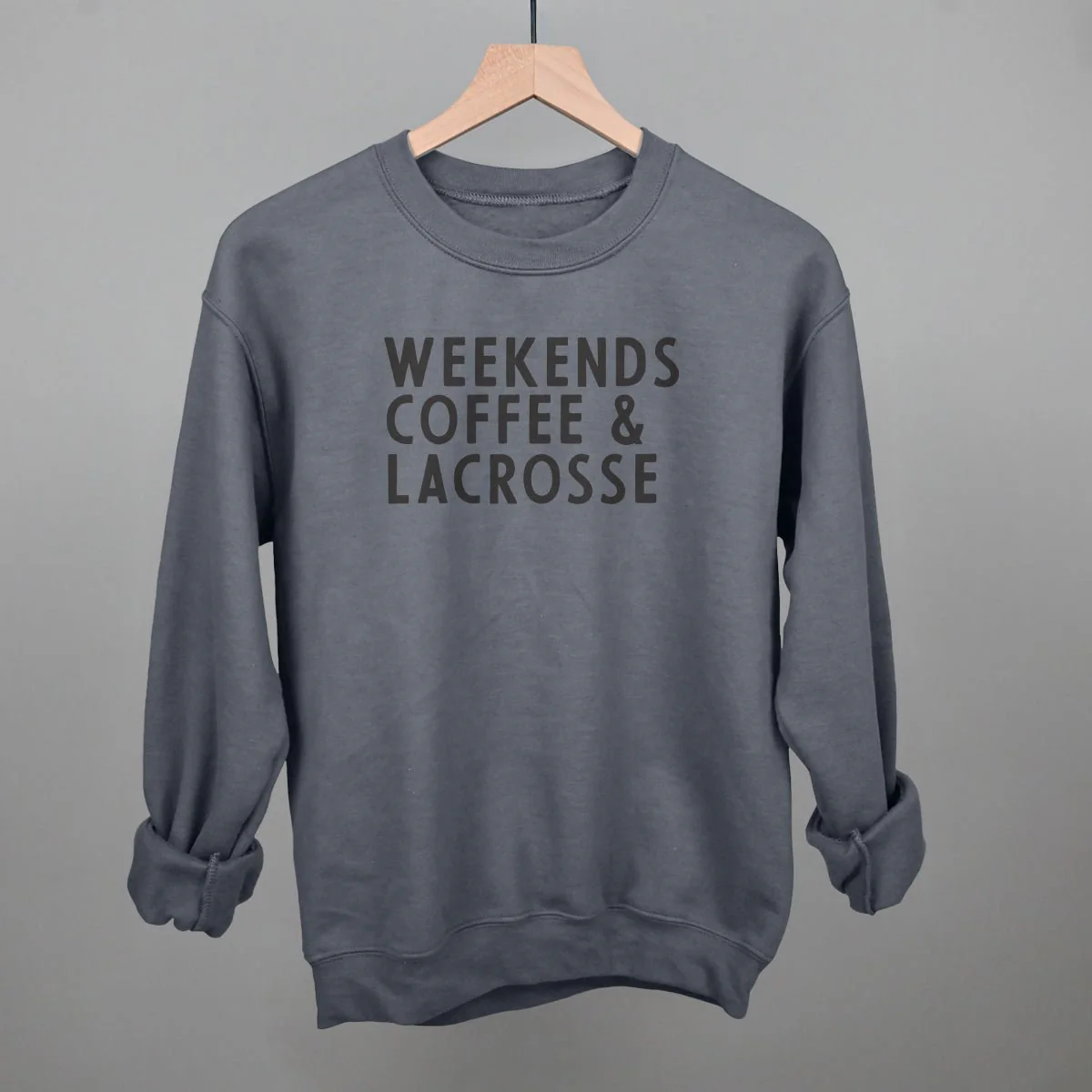 Weekends Coffee & Lacrosse T-shirt - Image 10