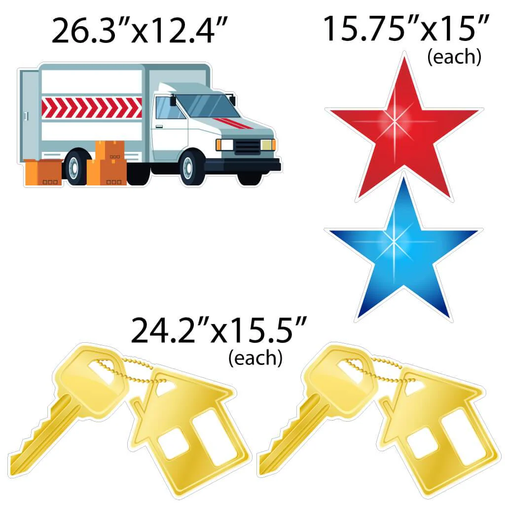Home Sweet Home Housewarming Yard Card Flair - Image 4