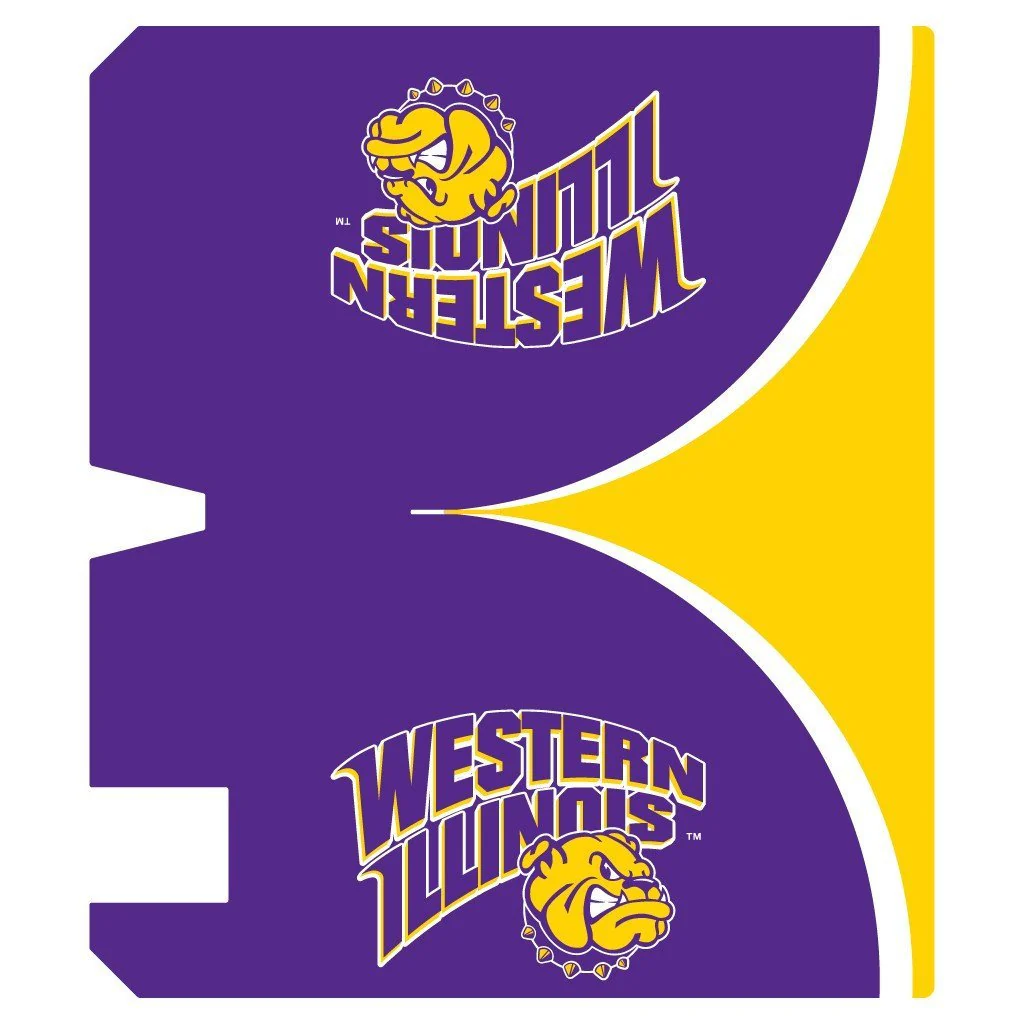 Western Illinois Leathernecks Magnetic Mailbox Cover - Image 3