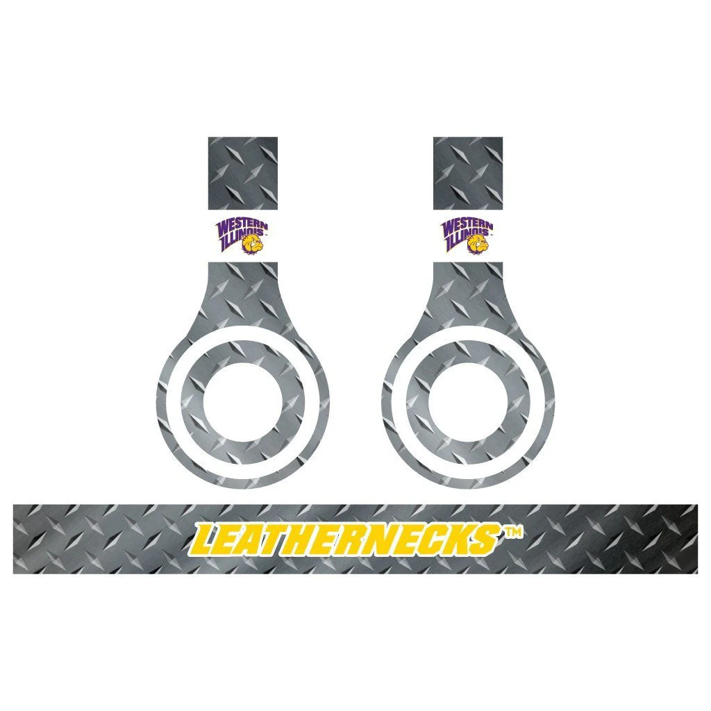 Western Illinois Metal Skins for Beats Solo HD Headphones | Set of 3 - Image 3