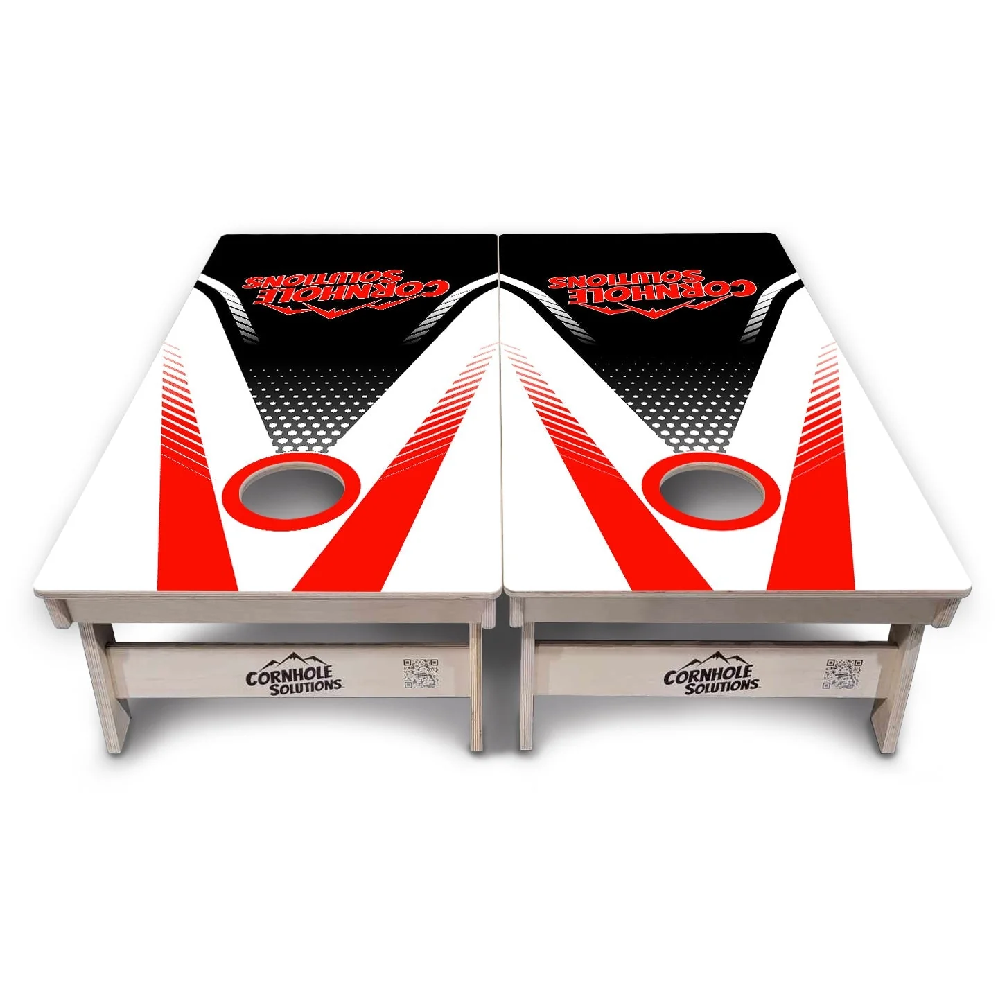 White Jersey Cornhole Boards - Professional Tournament Series - Image 5
