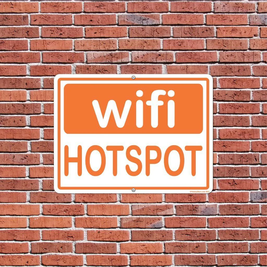 Wifi Hotspot Sign or Sticker - #7 - Image 5