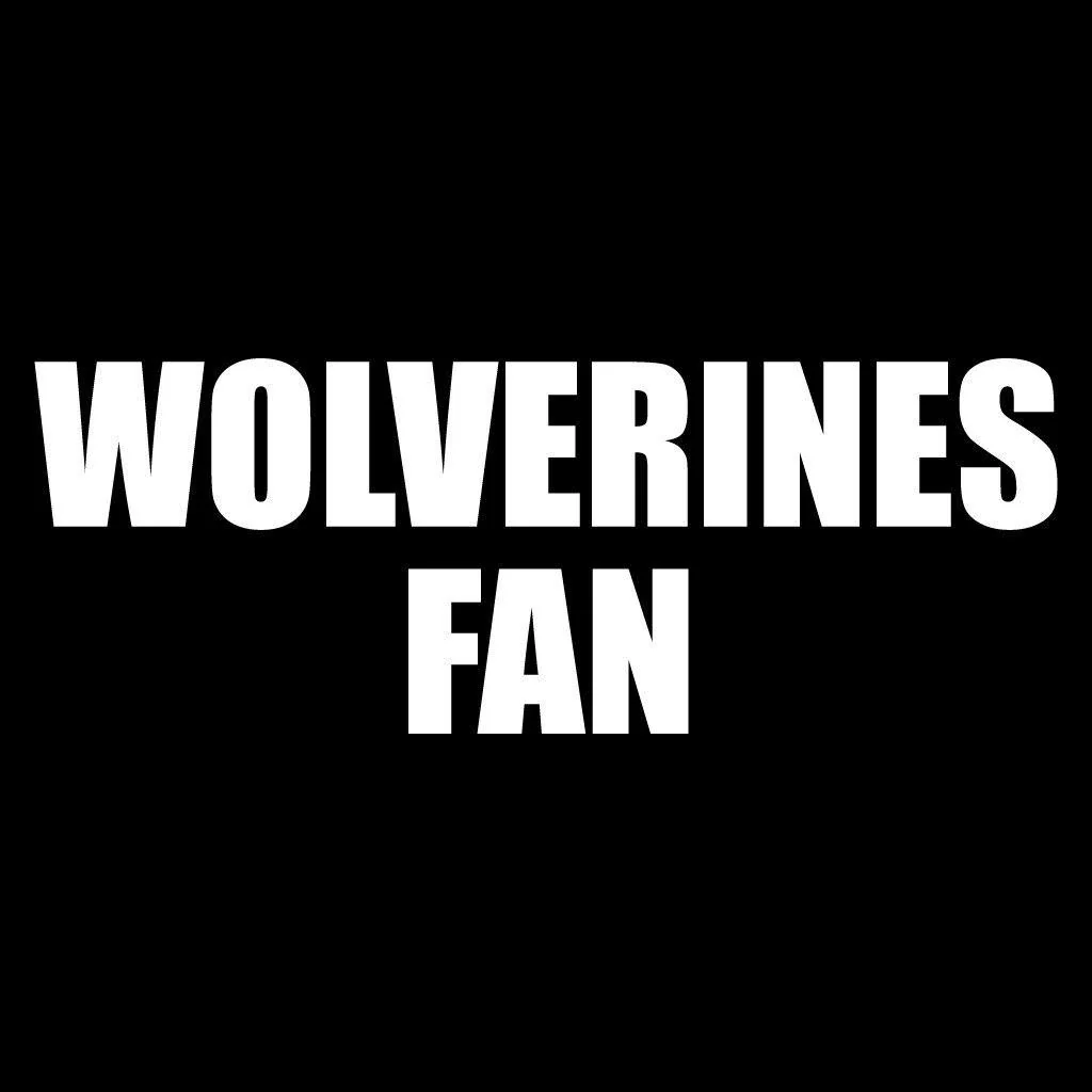 Wolverines Fan Black Folding Camping Chair - Image 2