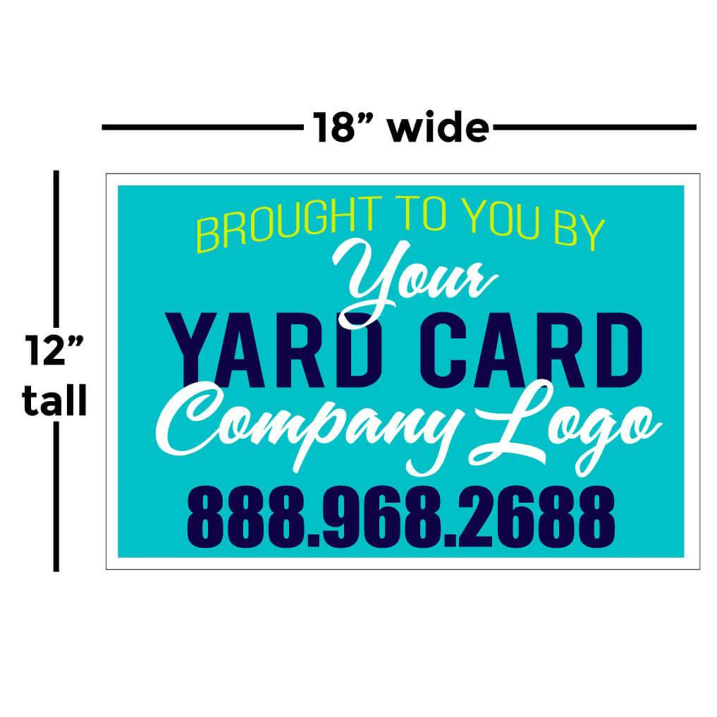 Yard Card Business Advertising Yard Signs - Image 3