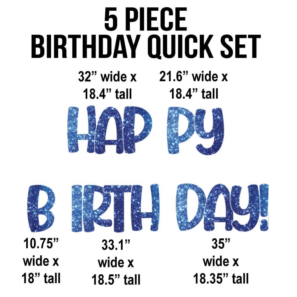 18" Basic Starter Package in Jump Up font - Pick Your Own Colors - Image 4