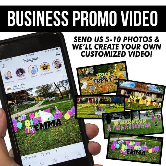 Yard Sign Rental Business Promo Video