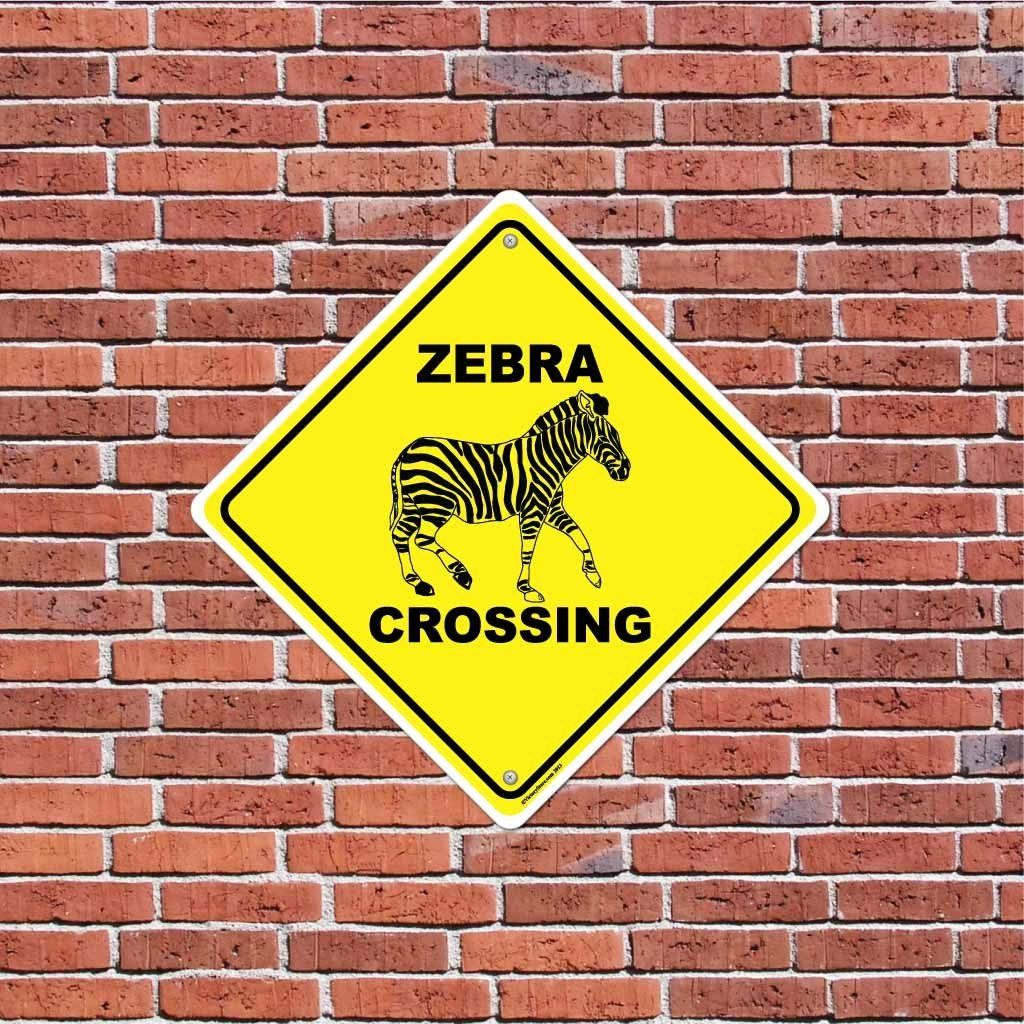 Zebra Crossing Sign or Sticker - Image 3