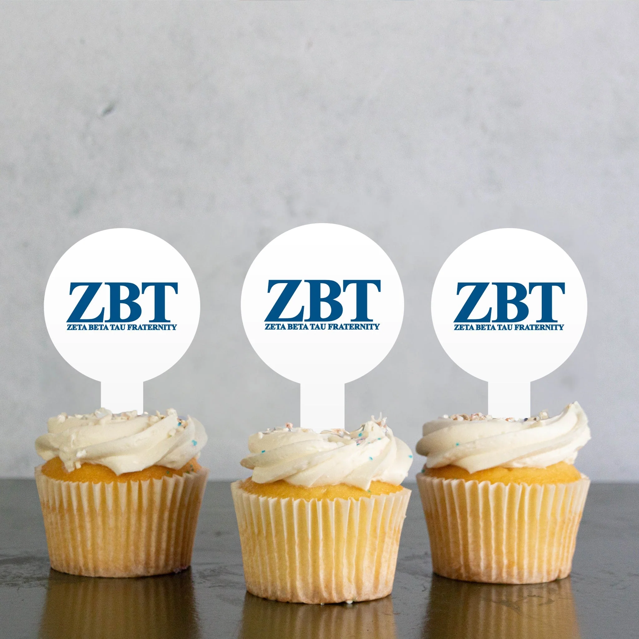 Zeta Beta Tau Cupcake Toppers - Image 3