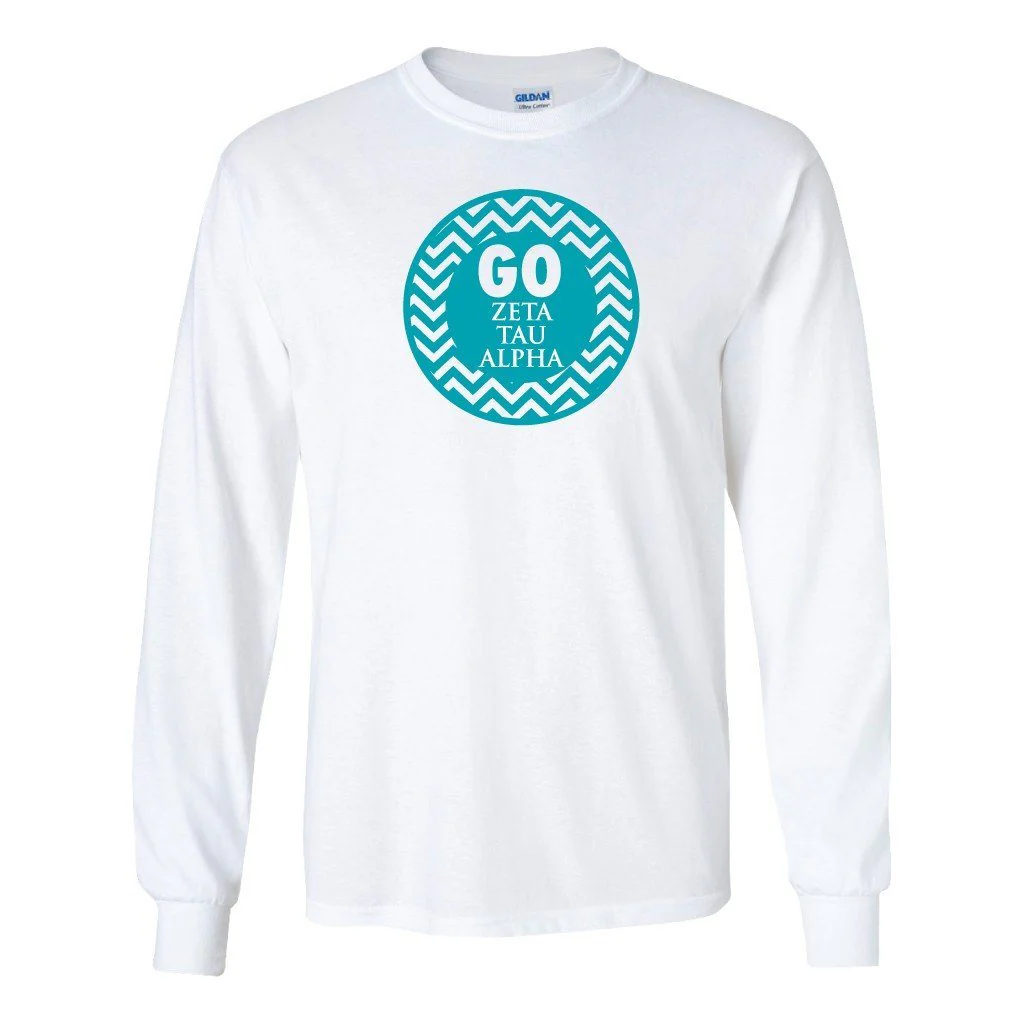 Go Zeta Tau Alpha Long Sleeve T-shirt