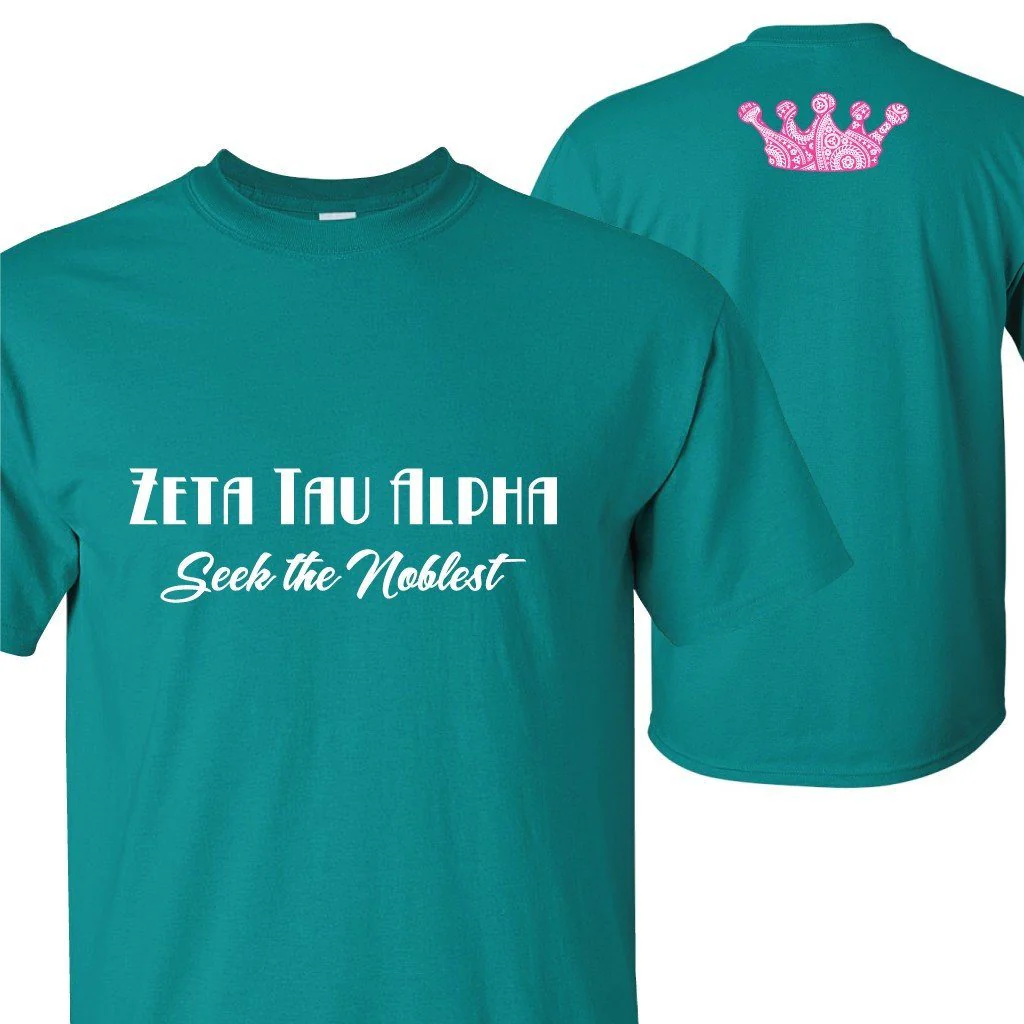 Zeta Tau Alpha Seek the Noblest T-Shirt - Image 2